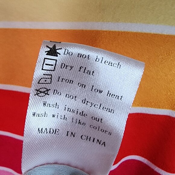 Unbranded Dress Womens Plus Size 5XL Rainbow Pullover Striped Pride Happy Color - Picture 7 of 7